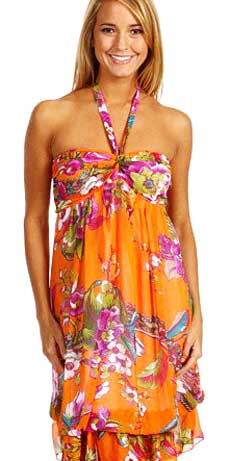 Выкройка платья из шифона